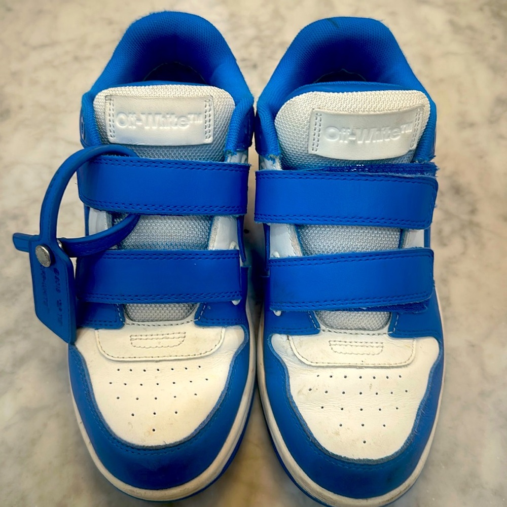 Off—White Out Of Office Straps Royal blue Sz 32